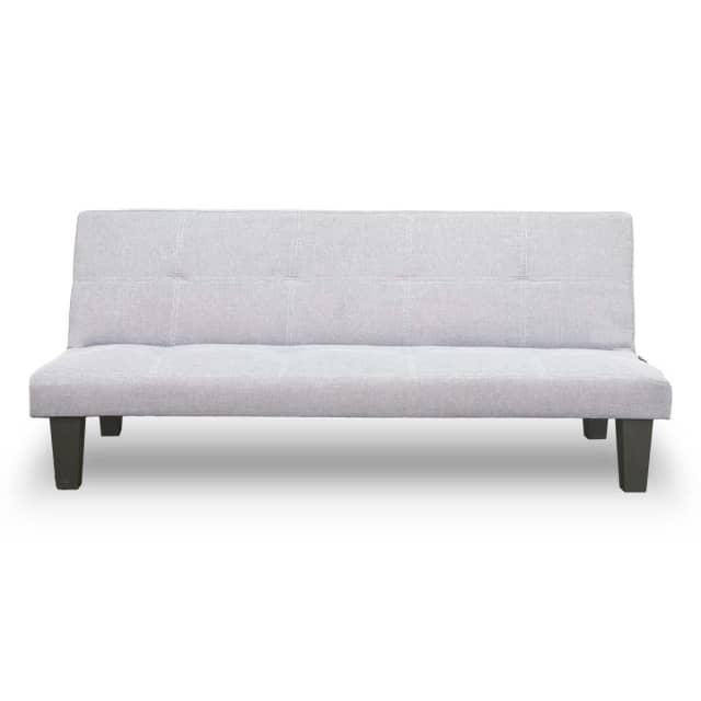 Sarantino Linen Sofa Bed Lounge Couch Futon Furniture Seat Adjustable