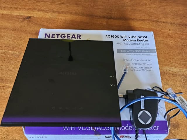 Netgear D6400 Nbn Fttnfttcfttp Router Vdsl Modem Dual Band Ac Wi Fi