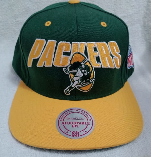 Green Bay Packers NFL Vintage Mitchell & Ness Snapback Hat