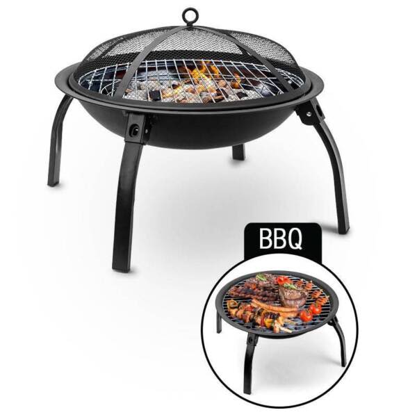 22" Round Portable Outdoor Fire Pit Miscellaneous Goods Gumtree