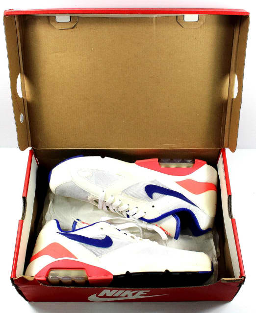 Nike Air Max 180 Ultramarine 2018 Size 10 White Running Shoes Men's