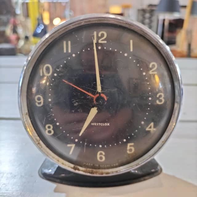 Vintage Westclox made in USA alarm clock. Collectables Gumtree