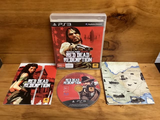 Red Dead Redemption -- Special Edition (Sony PlayStation 3, 2010) PS3 CIB  W/ Map