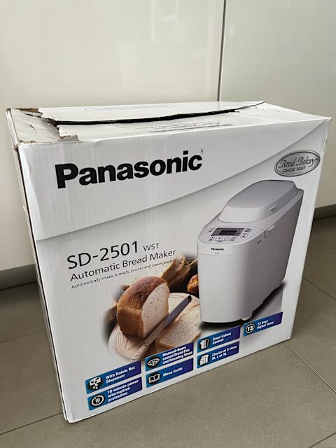 panasonic 2501 bread maker recipes