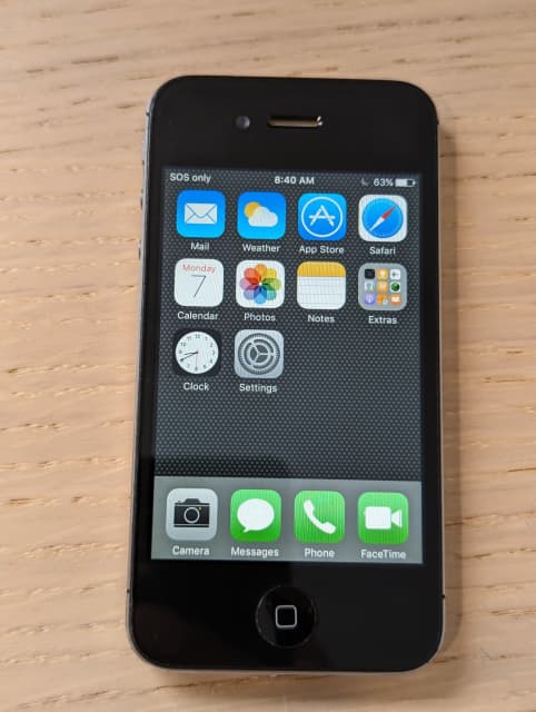iPhone 4s Black GB au