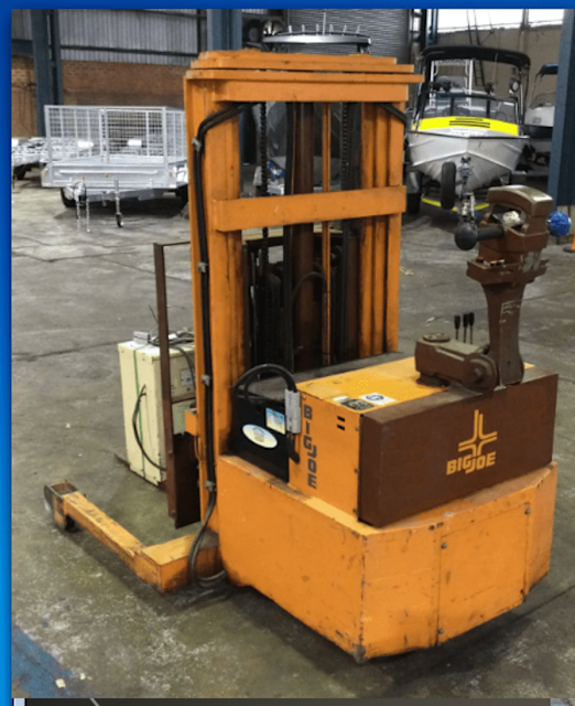 Big Joe Electric Walk Behind Forklift PDR30158TRI 4m 1500kg