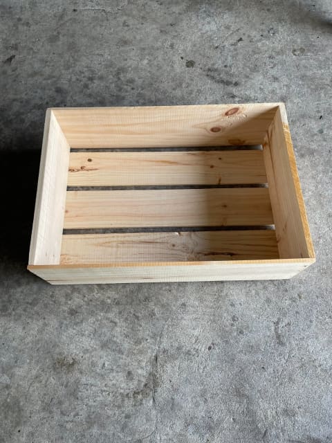 Small new timber boxes unassembled for fruits or vegetables | Other ...