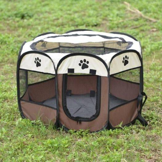 New 8 Panel Pet Dog Playpen Exercise Pen Tent Puppy Crate Cage Fence K