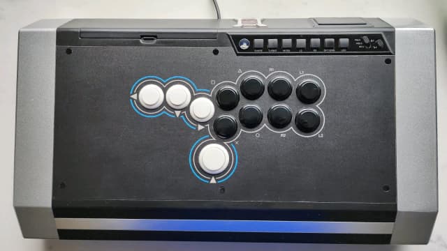 Qanba Obsidian Hitbox PC PS5 PS4 PS3 leverless controller