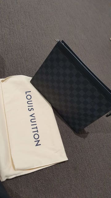 Louis Vuitton clutch bag for men Pochette Voyage MM