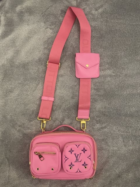 Louis Vuitton Utility Crossbody Bag Pink | 3D model