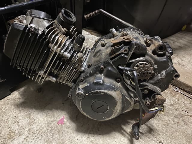 Yamaha XT125 engine 1982 | Motorcycle & Scooter Parts | Gumtree ...