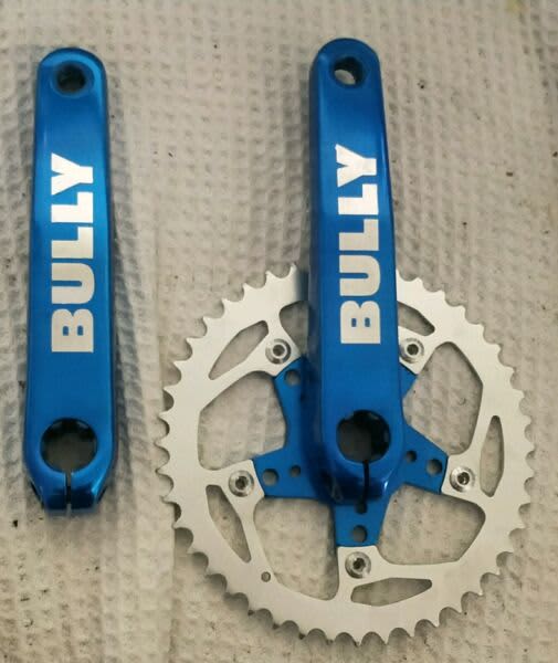 Bmx bully pro crank restoration Bicycle Parts and Accessories