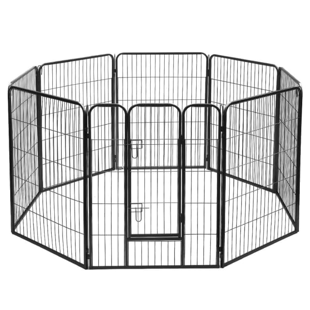 i.Pet Pet Playpen Dog Playpen 40 8 Panel Puppy Enclosure Fence Cage