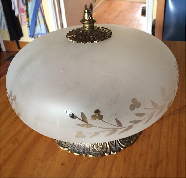 Ceiling Light Fitting Frosted Glass,Gold Trim Ceiling Lights
