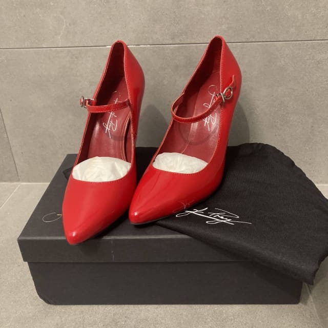 Red Patent Leather Shoes of Prey Mary Jane style shoes Size  | Women's  Shoes | Gumtree Australia Manly Area - Manly Vale | 1306131842