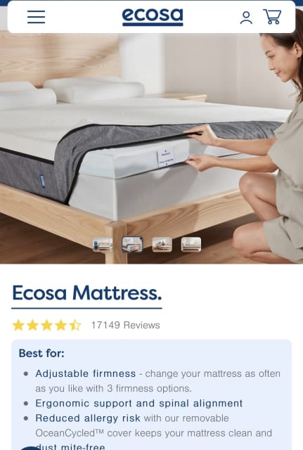 how to wash ecosa mattress cover