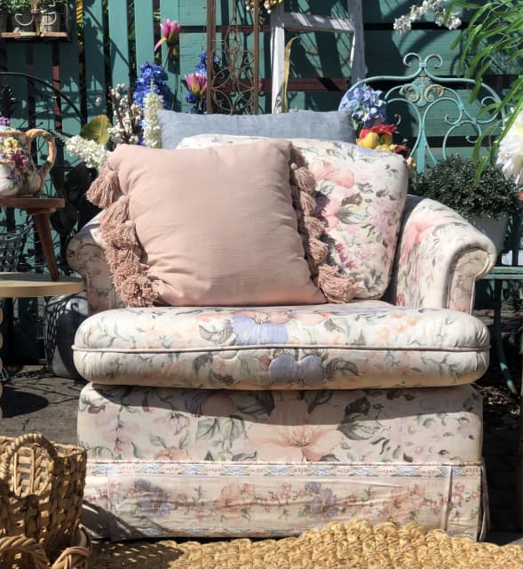 Moran vintage floral armchair Miscellaneous Goods Gumtree Australia