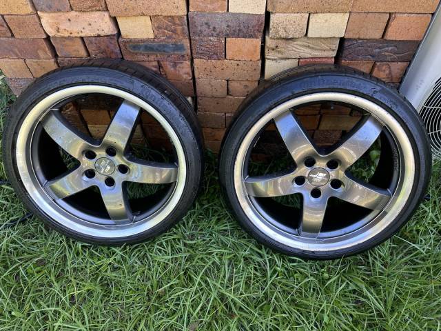 Rare Oettinger 5x112 VW/AUDI 8.5x19 Alloy Wheels ET50 Made by BORBET ...