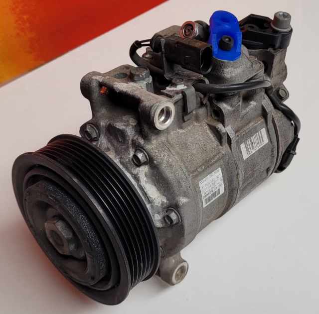 Audi A6 3.0L V6 TDI (CDUC) Air Conditioning Compressor 4G0260805B Engine, Engine Parts