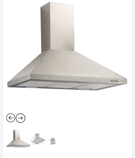 omega ort9wxa 90cm slideout rangehood