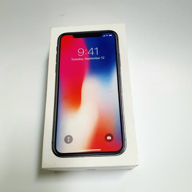 Apple iPhone X Space Gray 256GB Box Only | Phone Accessories