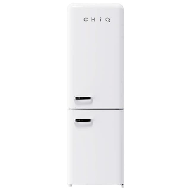 CHiQ 231 Litre Retro Bottom Mount Fridge Freezer Model CRBM227NW