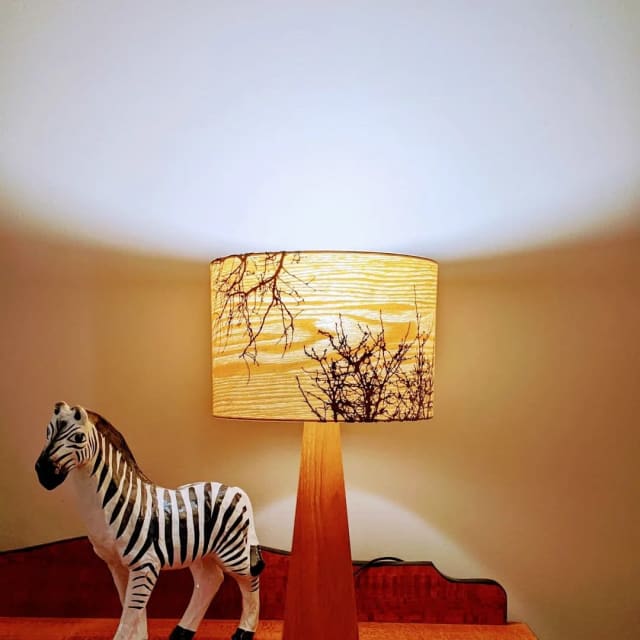 african animal table lamps
