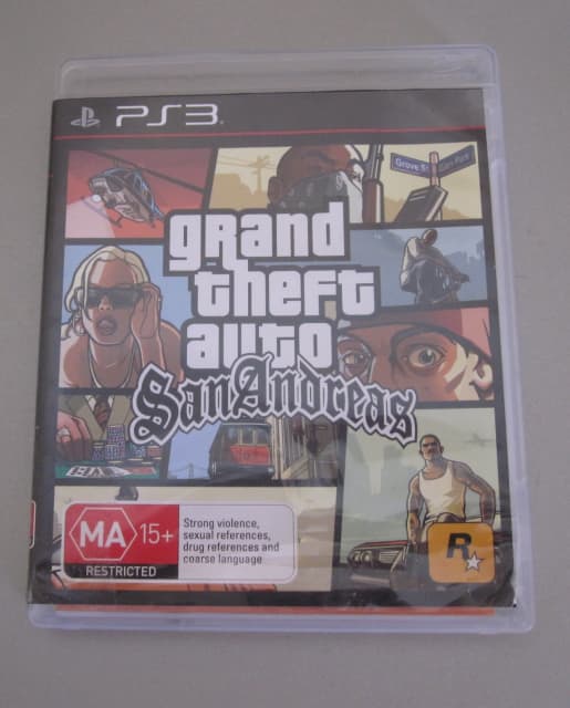 GRAND THEFT AUTO SAN ANDREAS PLAYSTATION 3 Playstation Gumtree Australia Brisbane South