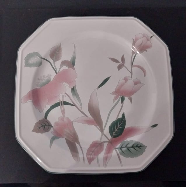 MIKASA SILK FLOWERS F3003 28cm Dinner Plate dishwasher/microwave safe