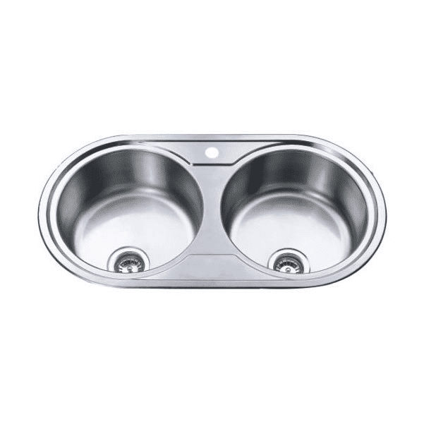 Round Double Bowl Kitchen / Laundry Sink Building Materials Gumtree