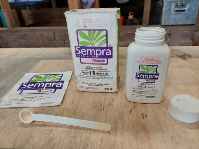 Sempra herbicide store