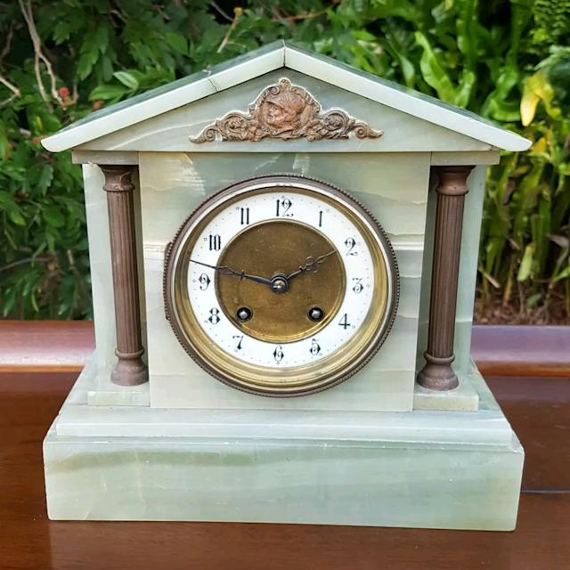 Antique mantel clock Antiques Gumtree Australia Logan Area