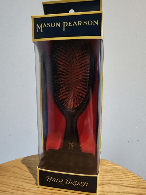 Mason Pearson B2 Extra Small Pure Bristle Hair Brush - Dark Ruby