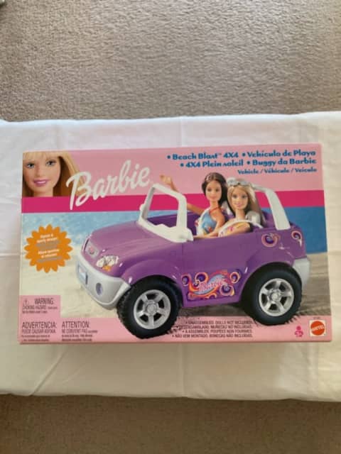 BARBIE Beach Blast 4x4 Access. COMPLETE, 2002, AS NEW, VERY RARE ...