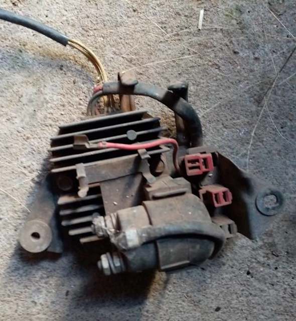 Honda CX500 CX 500 Regulator and Starter Solinoid Motorcycle