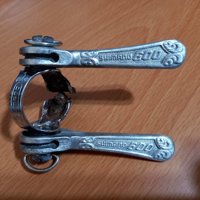 Shimano 600 Arabesque Downtube Shifters Clamp On Cleveland. Bicycle Parts and Accessories