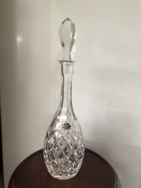 Vintage ASTRA Quality Hand Cut Lead Crystal Decanter Germany | Antiques ...