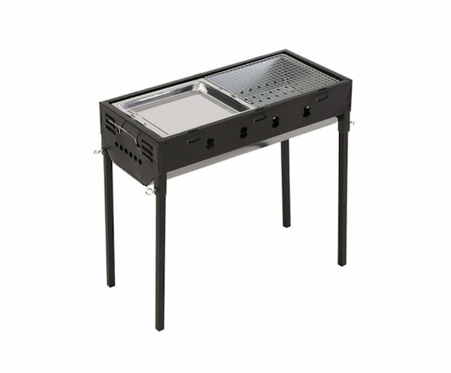 Large Size Portable Hibachi Outdoor BBQ Barbecue Grill Sets Charcoal