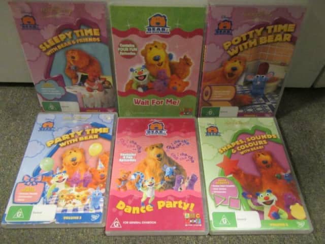 Kids Dvd Classic Tv Show Bear In The Big Blue House Dvd $20 Each - Cds 