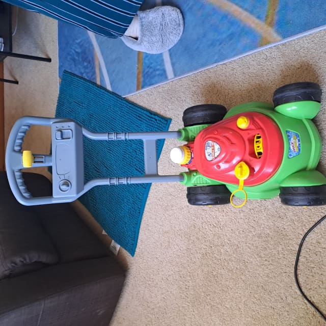Bubble making toy lawn mower Toys Outdoor Gumtree Australia