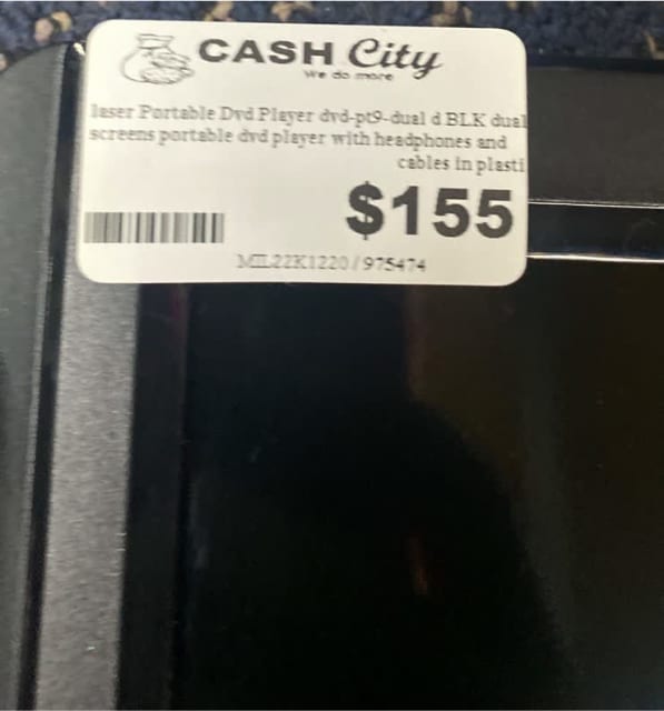 Laser dual screen portable DVD player pt9dual DVD Players Gumtree