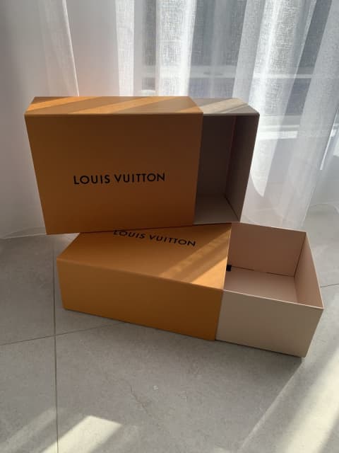 authentic Louis Vuitton empty box