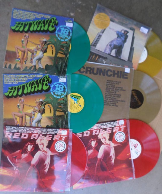 RARE VINTAGE COLOURED VINYL RECORDS ALBUMS Collectables Gumtree