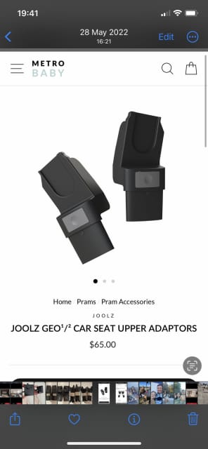 Joolz capsule clearance adaptors