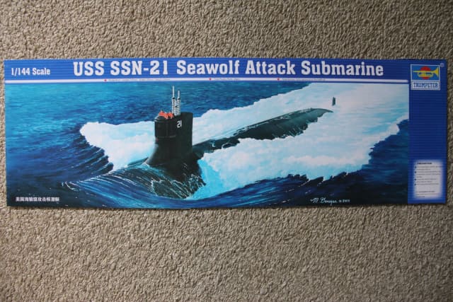 1/144 Trumpeter Seawolf Class submarine | Collectables | Gumtree ...