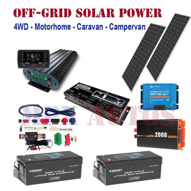 FIX REPAIR INSTALL OFFGRID SOLAR POWER MORTORHOME CARAVAN CAMPERVAN