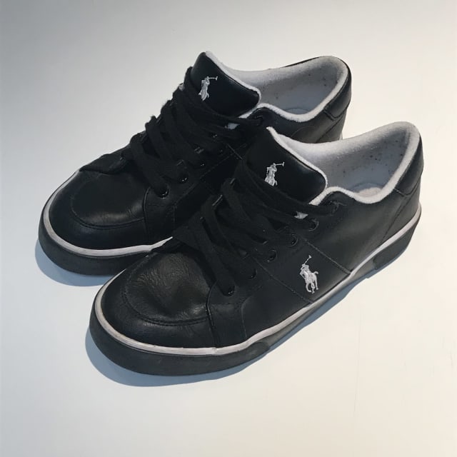 Polo Ralph Lauren Mens Shoes Size 8.5 Black *Excellent Condition Men's Shoes Gumtree