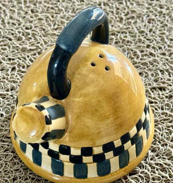 Genuine SAKURA CHINA Handpainted Teapot Design Salt ShakerBrand New Other Kitchen & Dining