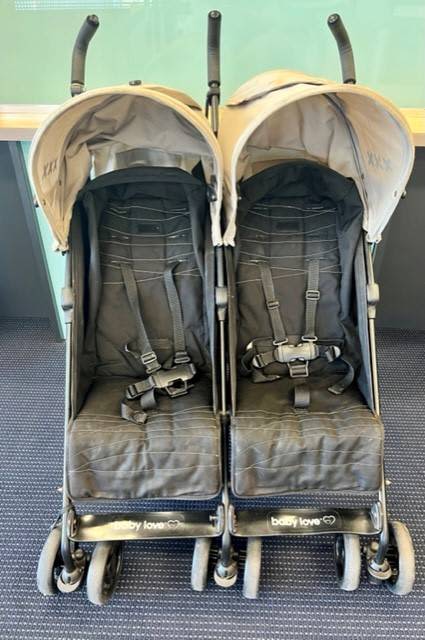 babylove odyssey twin stroller